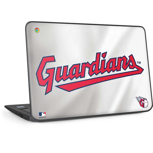 MLB Cleveland Guardians Home Jersey HP Chromebook Skin