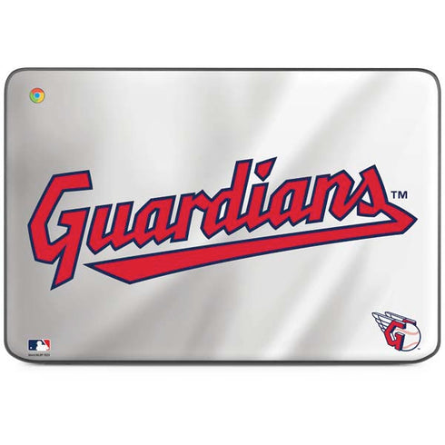 MLB Cleveland Guardians Home Jersey HP Chromebook Skin
