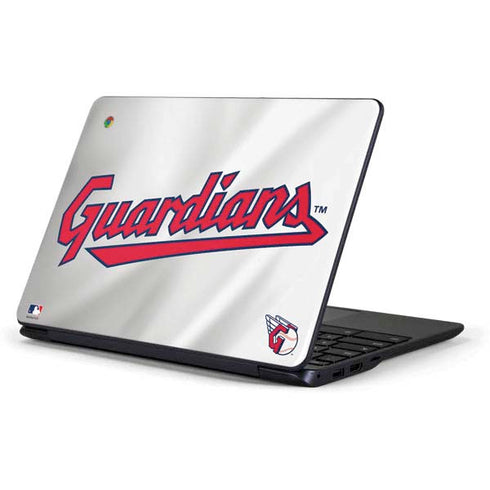 MLB Cleveland Guardians Home Jersey Samsung Chromebook Skin