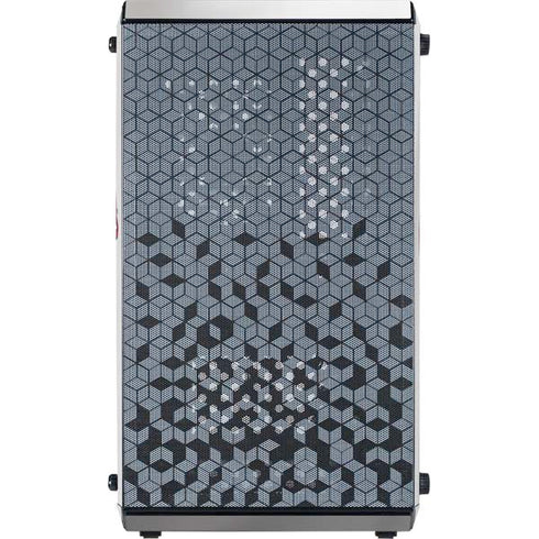 MLB Cleveland Guardians Home Jersey Cooler Master MasterBox Q300L Mini Tower Skin