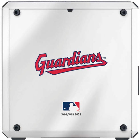 MLB Cleveland Guardians Home Jersey Cooler Master MasterBox Q300L Mini Tower Skin