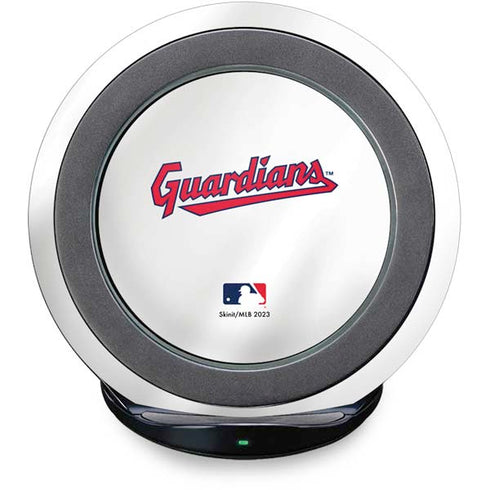 MLB Cleveland Guardians Home Jersey Fast Charge Wireless Charging Stand Skin