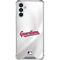 MLB Cleveland Guardians Home Jersey Galaxy A13 5G Clear Case