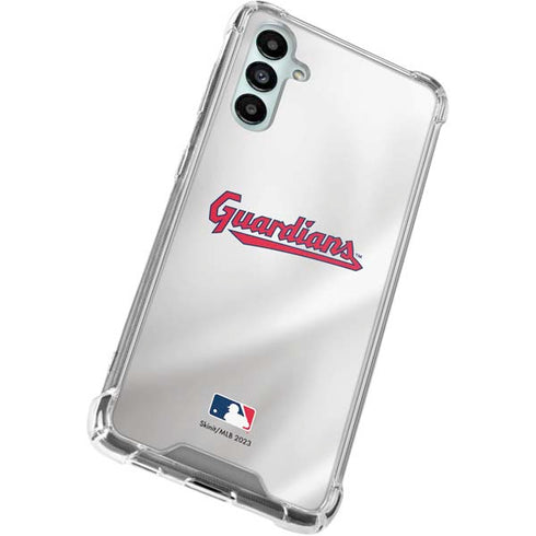 MLB Cleveland Guardians Home Jersey Galaxy A15 5G Clear Case