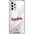 MLB Cleveland Guardians Home Jersey Galaxy A33 5G Clear Case