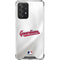 MLB Cleveland Guardians Home Jersey Galaxy A52 5G Clear Case