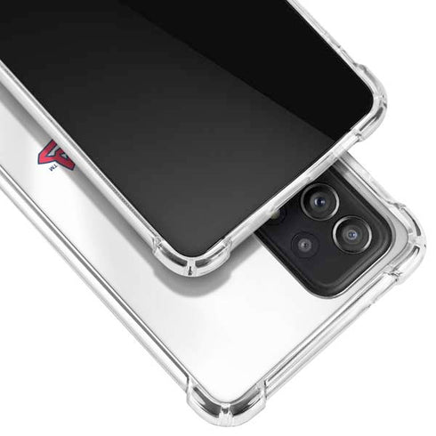 MLB Cleveland Guardians Home Jersey Galaxy A52 5G Clear Case