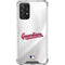 MLB Cleveland Guardians Home Jersey Galaxy A72 5G Clear Case