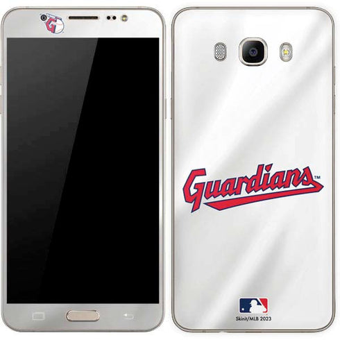 MLB Cleveland Guardians Home Jersey Galaxy J7 Skin