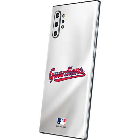 MLB Cleveland Guardians Home Jersey Galaxy Note 10 Plus Skin