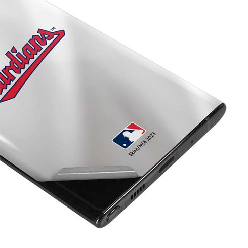 MLB Cleveland Guardians Home Jersey Galaxy Note 10 Plus Skin
