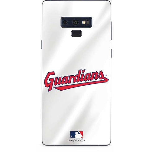 MLB Cleveland Guardians Home Jersey Galaxy Note 9 Skin