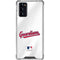 MLB Cleveland Guardians Home Jersey Galaxy Note20 5G Clear Case