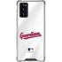 MLB Cleveland Guardians Home Jersey Galaxy Note20 5G Clear Case