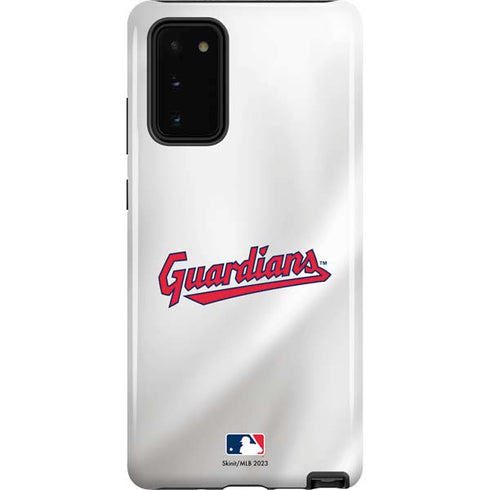 MLB Cleveland Guardians Home Jersey Galaxy Note20 5G Pro Case