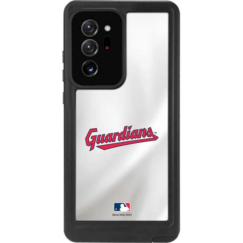 MLB Cleveland Guardians Home Jersey Galaxy Note20 Ultra 5G Waterproof Case
