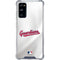 MLB Cleveland Guardians Home Jersey Galaxy S20 FE Clear Case
