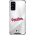 MLB Cleveland Guardians Home Jersey Galaxy S20 FE Clear Case