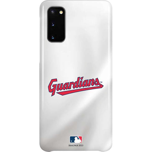 MLB Cleveland Guardians Home Jersey Galaxy S20 Lite Case