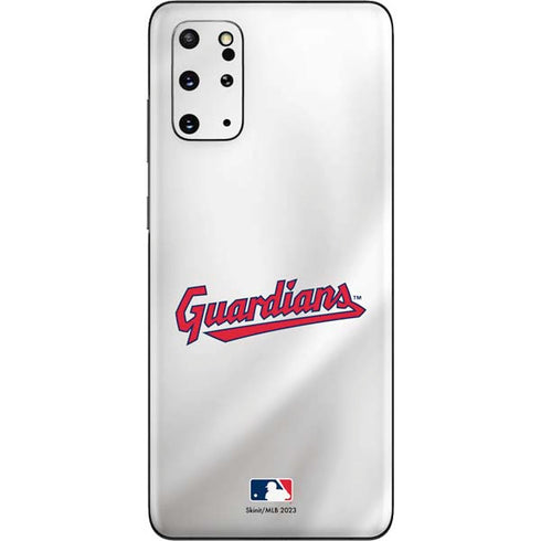 MLB Cleveland Guardians Home Jersey Galaxy S20 Plus Skin