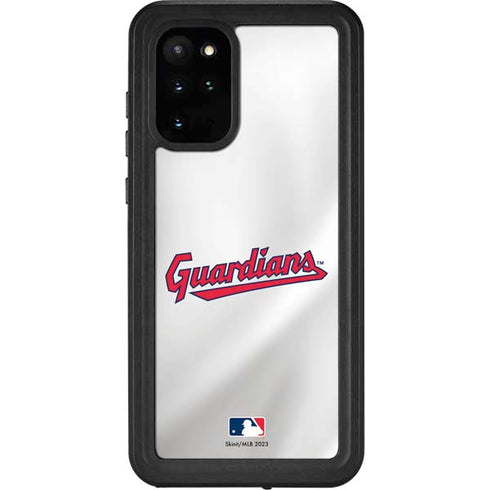 MLB Cleveland Guardians Home Jersey Galaxy S20 Plus Waterproof Case