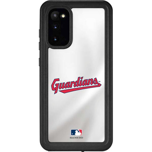 MLB Cleveland Guardians Home Jersey Galaxy S20 Waterproof Case