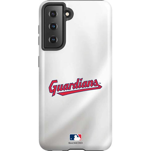 MLB Cleveland Guardians Home Jersey Galaxy S21 5G Pro Case