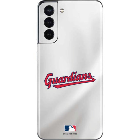 MLB Cleveland Guardians Home Jersey Galaxy S21 5G Skin