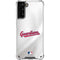 MLB Cleveland Guardians Home Jersey Galaxy S21 Plus 5G Clear Case