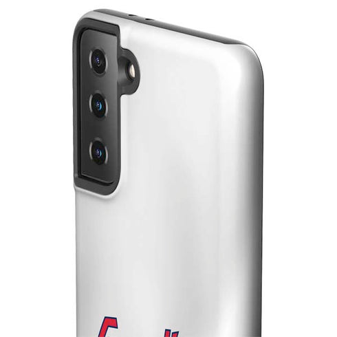 MLB Cleveland Guardians Home Jersey Galaxy S21 Plus 5G Pro Case