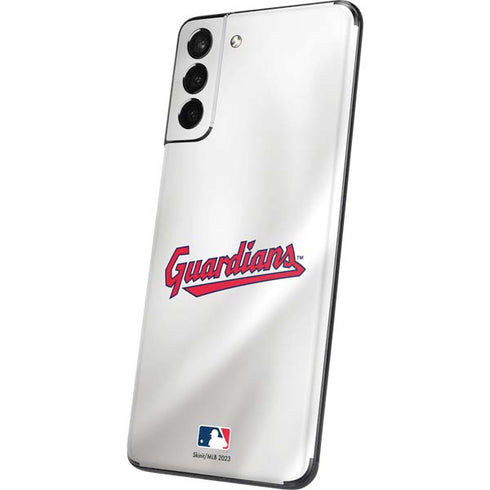 MLB Cleveland Guardians Home Jersey Galaxy S21 Plus 5G Skin
