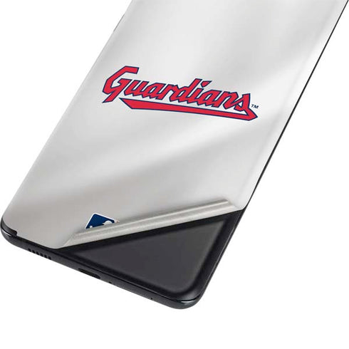 MLB Cleveland Guardians Home Jersey Galaxy S21 Plus 5G Skin