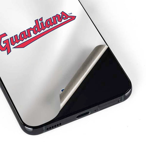 MLB Cleveland Guardians Home Jersey Galaxy S22 Plus Skin