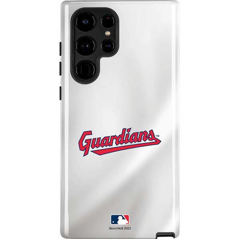 MLB Cleveland Guardians Home Jersey Galaxy S22 Ultra Pro Case
