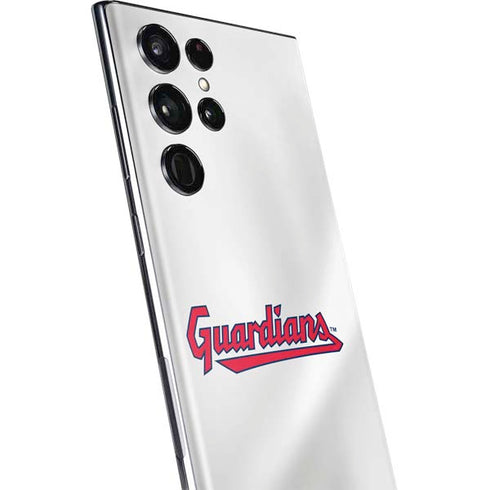 MLB Cleveland Guardians Home Jersey Galaxy S22 Ultra Skin