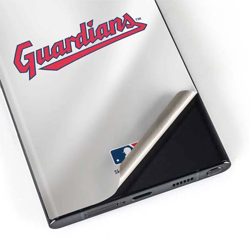MLB Cleveland Guardians Home Jersey Galaxy S22 Ultra Skin
