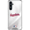 MLB Cleveland Guardians Home Jersey Galaxy S23 FE Clear Case