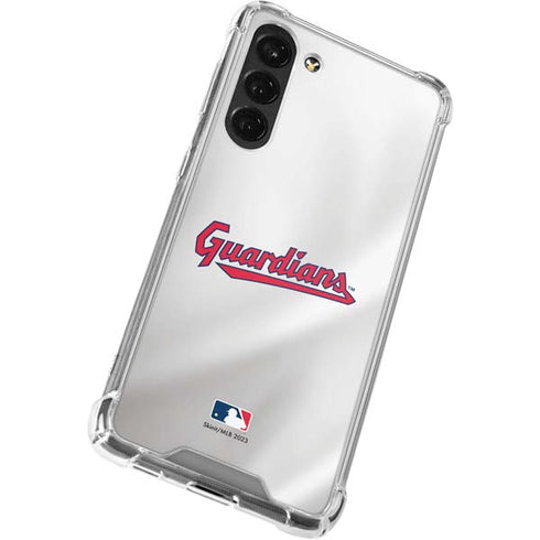 MLB Cleveland Guardians Home Jersey Galaxy S23 Plus Clear Case