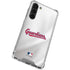 MLB Cleveland Guardians Home Jersey Galaxy S23 Plus Clear Case