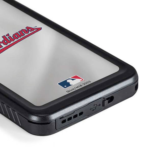 MLB Cleveland Guardians Home Jersey Galaxy S23 Plus Waterproof Case