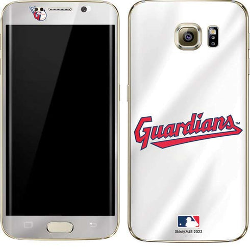 MLB Cleveland Guardians Home Jersey Galaxy S7 Edge Skin
