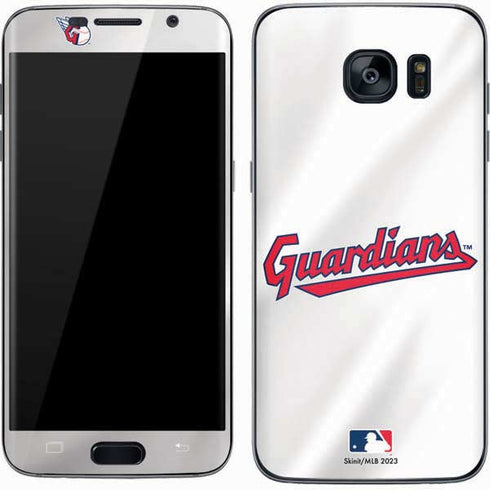 MLB Cleveland Guardians Home Jersey Galaxy S7 Skin