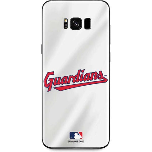 MLB Cleveland Guardians Home Jersey Galaxy S8 Skin