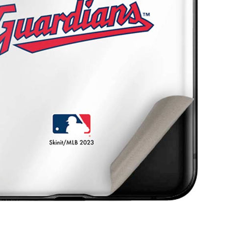MLB Cleveland Guardians Home Jersey Galaxy Z Flip Skin