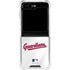 MLB Cleveland Guardians Home Jersey Galaxy Z Flip5 5G Clear Case
