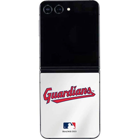 MLB Cleveland Guardians Home Jersey Galaxy Z Flip5 5G Skin