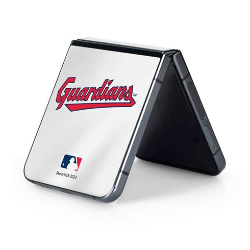MLB Cleveland Guardians Home Jersey Galaxy Z Flip5 5G Skin