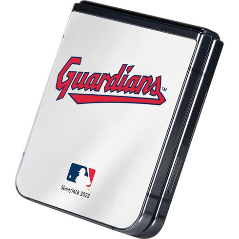 MLB Cleveland Guardians Home Jersey Galaxy Z Flip5 5G Skin