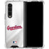 MLB Cleveland Guardians Home Jersey Galaxy Z Fold4 5G Clear Case