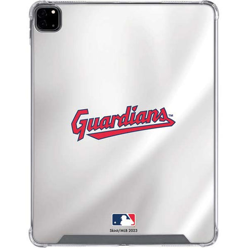 MLB Cleveland Guardians Home Jersey iPad Pro 12.9in (2020) Clear Case